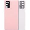 Generic Mobile TM compatibile con vetro di copertura posteriore con lente della fotocamera compatibile per Samsung Galaxy Note 20 5G (nessun logo) (parti di ricambio Plus) (Aura Pink)