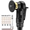 AMTOVL Strumento per Smussatura Pneumatica Mini Macchina Pneumatica per Smussatura 30000 giri/min, Macchina per Smussature d'Aria a 45 gradi con Presa d'Aria da 1/4 di Pollice per Metallo Legno -Nero