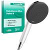 hansgrohe Raindance Alive Select S - Doccetta per doccia a risparmio idrico (EcoSmart), Doccino con 3 getti (incl. PowderRain), Soffione doccia tondo con funzione anticalcare, cromo, 24500000