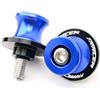 YUTUJBKM nottolini cavalletto moto Per Tracer7, Tracer9, 900, 700, 7 E 9 GT Accessori Per Moto, Slider Per Cavalletto Posteriore In Alluminio CNC, Viti Per Cavalletto Posteriore(TRACER Blue)