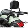 TAZGANTAX Moto Passeggero Sissy Bar Portapacchi Schienale per Vulcan S 650 VN650 EN650 2015 2016 2017 2018 2019 2020 2021 2022 2023 2024 2025 2026 Posteriore Riposo Cuscino Supporto