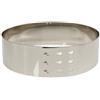 Ulalaza Frauen Full metallo liscio Spiegelplatte cintura catena abito decorato sottile oro argento cintura