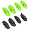 BLAZERBUCK Naselli di ricambio per Oakley Flak Jacket XLJ/Flak 2.0 XL/Half Jacket 2.0 XL/Half Jacket XLJ, nero e verde, 0