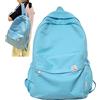 Yagerod Green Backpack Aesthetic Backpack Back to School Supplies for Teen Middle Girls Aesthetic Kawaii Cute Backpacks (blue backpack)