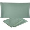 hermet Laura Biagiotti, Set Lenzuola Letto Singolo In Tinta Unita In Percalle 100% Cotone, Completo Letto 3 Pezzi, Lenzuolo da Sopra + Lenzuolo Con Angoli + Federa