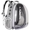 Generic Zaino Trasportino Space Capsule per Gatti e Cani Piccoli | Panoramico Trasparente, Bolla Traspirante, Portatile, Per Avventure All'aperto