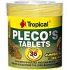 Tropical PLECO'S TABLETS 50ml / 30g - Mangime con spirulina e legno di quercia per specie grandi della famiglia dei loricaridi