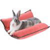 Dyrdekly Letto di coniglio - Cuscino di coniglio lavabile su entrambi i lati, tappetino per giovani gatti, porcellini d'India e cuccioli - Conigli Nani Accessori