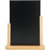 SECURIT - Lavagna da Tavolo Elegant - 32x27cm - Colore Naturale