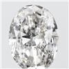 Laser Inciso Diamante Naturale Ovale 0,30 Ct Certificato GIA 5 x 3 mm F/I2