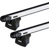 Thule Portatutto Thule con SlideBar Mercedes Benz GLE (C292) 4-dr Coupé con punti fissi 15-19