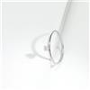 Gioielli di Valenza Anello solitario Meraviglia in oro bianco 18k con diamante