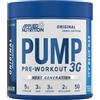 Applied Nutrition Pump 3G Pre Workout, Icy Blue Raz, 375g | Vitamina B3, energia e performance