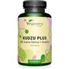 Vegavero KUDZU Vegavero ® | 6.000 mg (10:1) | 180 capsule | 8% Isoflavoni | con Vitamina C da Acerola | Alto Dosaggio | Integratore per Menopausa, Ansia e Astinenza | Vegan