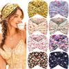 Awumbuk 8 Pezzi Fascia Capelli Donna - 7'' Extra Large Elastico Fasce Capelli Headband Elastico, Boho Multicolore Turbante, per Yoga, Sport, Skincare, Uso Quotidiano Accessori (Blu scuro)
