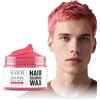 Sevich Colore rosa temporaneo per capelli, 50 g, coprono i capelli grigi con colore naturale, crema colorante temporanea per capelli, per Halloween, ingredienti delicati e non irritanti.
