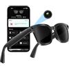 ONKELYIM Occhiali Intelligenti con Fotocamera e Bluetooth, 8 MP, HD 1200p