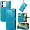 Fertuo Cover a Libro per Xiaomi Redmi Note 17 Pro Max/Plus 5G, Blu | Custodia Antiurto, Porta Carte, Chiusura Magnetica, Stand, Cordino, Mandala, Portafoglio in Pelle PU, Silicone, Flip Case