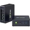GMKtec M6 Ultra Gaming Mini PC Ryzen 5 7640HS (aggiornato da 6600H/6800U), 32GB DDR5 RAM 1TB SSD Dual NIC LAN 2.5GbE Mini Computer per ufficio e casa, triplo display 4K/WiFi 6/USB4/BT5.2/DP/HDMI2.0