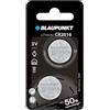 BLAUPUNKT CR2016 Batterie al Litio a Bottone, Confezione da 2, per l'Orologio da Polso, la Chiave della Porta del Garage o la Chiave Wireless, CR2016BL/2BP