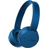 Sony WH-CH500, Cuffie Wireless Bluetooth NFC con Durata della Batteria di 20 Ore, Blu