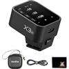 Godox X3 N touch screen wireless flash guida TLL conteggio automatico sincronizzazione ad alta velocità batteria al litio integrata flash luce da studio trigger wireless supporto ricarica rapida