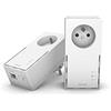 STRONG AV2000 Kit Powerline, Ripetitore Powerline Ethernet HomePlug AV2, Plug & Play, Sicurezza One-Touch, Modalità Risparmio Energetico, Porte LAN 1000Mbps, grigio