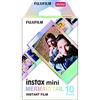 instax Fujifilm instax mini Film Pellicola Istantanea per Fotocamere Mermaid Tail, Formato 46x62 mm, Confezione da 10 Foto