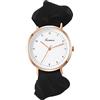 JewelryWe - Orologio da Donna Fascia Elastica Orologio al Quarzo Bracciale Elastico Regalo per Donna e Ragazze Colore da Scelta