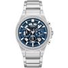 Kenneth Cole New York Orologio cronografo da uomo - Bracciale in acciaio inox, indici audaci, design sofisticato, Blu - Acciaio inossidabile, ONE SIZE