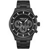 Kenneth Cole New York Orologio cronografo da uomo - Bracciale in acciaio inox, indici audaci, design sofisticato, Nero - Acciaio inossidabile nero, Mens Standard, Cronografo