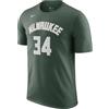 NIKE BOYS ICON NAME & NUMBER TEE BUCKS ANTETOKOUNMPO T-Shirt Manica Corta Bambino