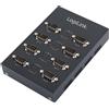 LogiLink Adattatore LogiLink da USB 2.0 a 8 x seriale (confezione da 1)