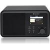 Roadstar IR-390D+BT/BK Radio Internet Wi-Fi e digitale DAB/ DAB+/ FM, Bluetooth, USB, telecomando Nero
