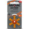 Rayovac 6 x RAYOVAC Extra Size 13- batterie per apparecchi acustici