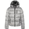Schott NYC Inwood, Giacca Uomo, grigio chiaro, XL