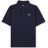 Timberland T60580 Polo da ragazzo, Blu, 4 anni