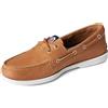 Sperry A/O 2-Eye Scarpe da Barca, da Uomo, Colore Marrone Chiaro, 45