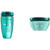 KERASTASE Kérastase | Résistance Extentioniste, Maschera Riparatrice di Lunghezze & Resistance Extentioniste, Shampoo Booster per Lunghezze, Per Capelli Lunghi Danneggiati