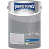 Johnstone's, vernice a emulsione, opaca, da 5 litri, bianco brillante, 304046, 307068