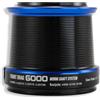 Fishing Ferrari - Mulinello CAST PRO 6000 - Surfcasting Professionale con 7+1 Cuscinetti, Drag 12 kg, Bobina Deep in Alluminio, Anti Salsedine, Big Line Roller, Beach Ledgering (BOBINA)