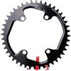 DUANSIYU Corone per Bicicletta Corona Tonda 110 BCD 34 36 38 40 42 46 58T 60T Ruota dentata for Bici da Strada con Denti 110bcd(44T)