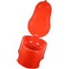 PRETYZOOM Toilette Portatile Colore Casuale in Plastica PVC Rinforzata, Pratica e Maneggevole Design Semplice e Funzionale per Cantieri e Uso Esterno per Lavoratori e