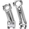 DUANSIYU Attacco Manubrio MTB 1 PCS Argento MTB Power 17 Gradi Attacco Manubrio della Bicicletta 25.4/31.8mm Tavolo Bici Pezzi di Ricambio for La 60-130mm Rise del(31.8x90mm17 STEM)
