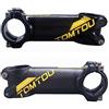 DUANSIYU Attacco Manubrio MTB 1 PCS Alluminio + Attacco Manubrio in Carbonio della Bicicletta Bici Strada MTB 31.8mm 60/70/80/90/100/110/120mm Parti di Ciclismo(Gloss - 60mm)