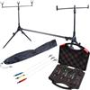 Ultimate Complete Set di Poggiacanne + Allarmi - Rod Pod