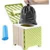 Generisch Toilette portatile pieghevole, a prova di perdite, inodore, 70 kg