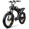 Lamtier E-bike C93 PRO da 24 pollici presenta un design retrò con pneumatici larghi,un sensore di coppia,un sistema di sospensioni completo e una batteria rimovibile,con una velocità massima di 25 km/h.