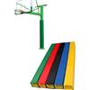 KIJyfgTR Square Weatherproof Basketball Pole Pad