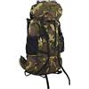 Xolmizyn Zaino da trekking da 60 l, per campeggio, escursionismo, trekking, con struttura in metallo, impermeabile, colore verde mimetico, Verde 3, L, Artigiano